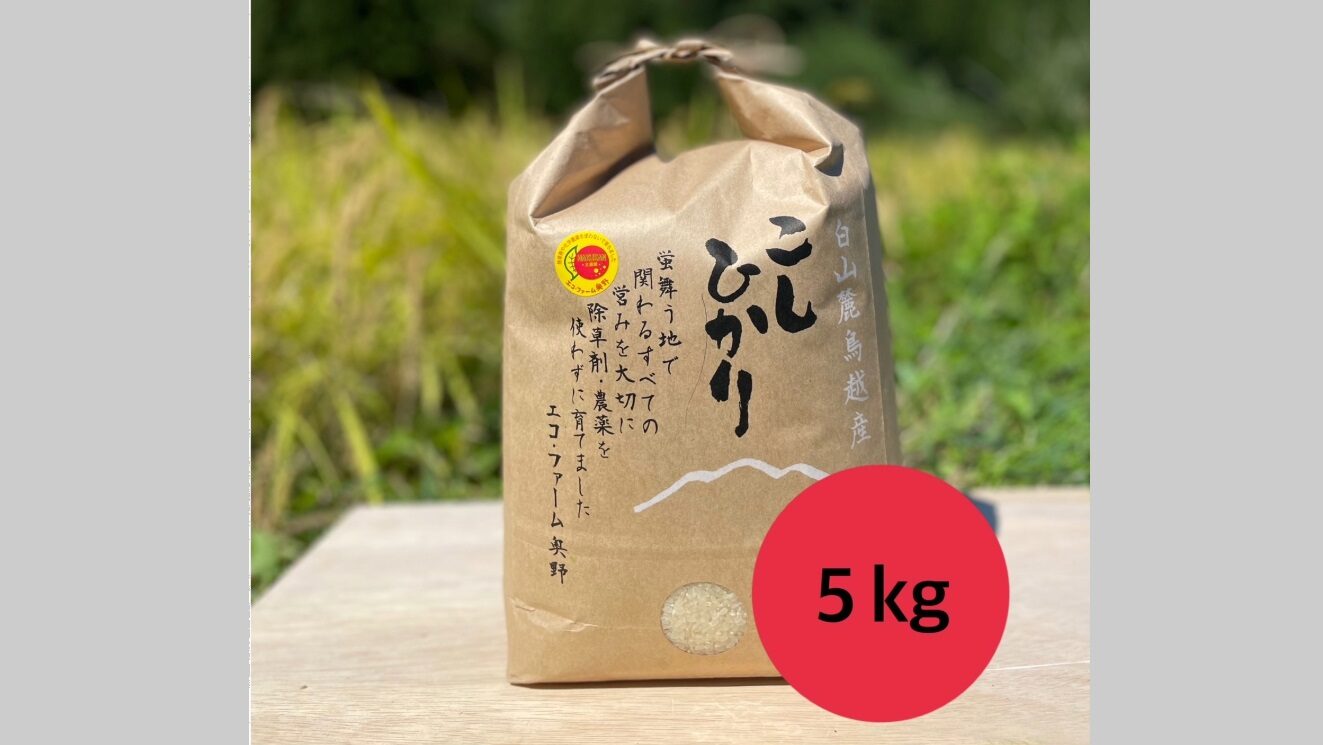 コシヒカリ(白米・玄米)3kg・5kg・10kg