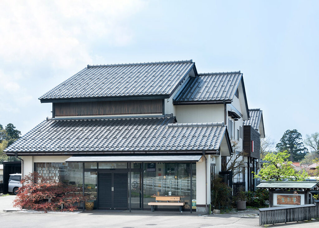 石川県加賀市の和菓子店『音羽堂』の店舗外観