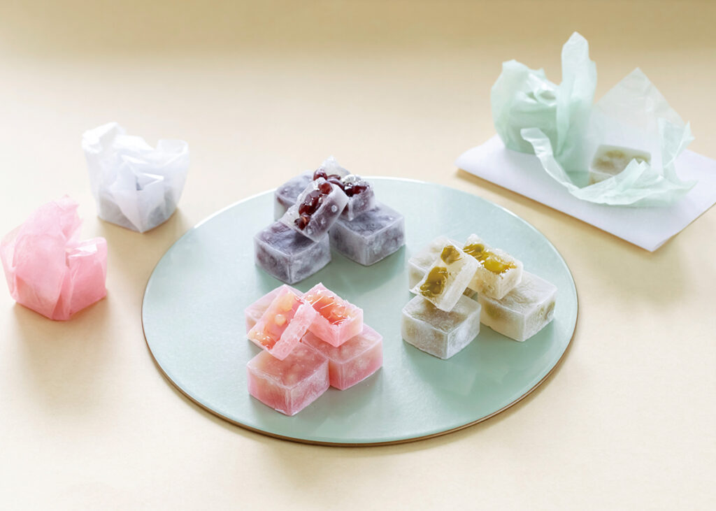 石川県加賀市の和菓子店『音羽堂』の銘菓「加賀紫雲石」