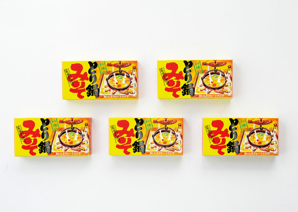 とり鍋みそ（川森食品）のパッケージ